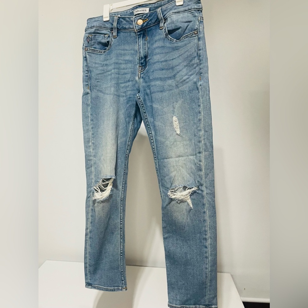 Vigoss‎ Marley Crop Straight-Leg Jeans women’s size 27